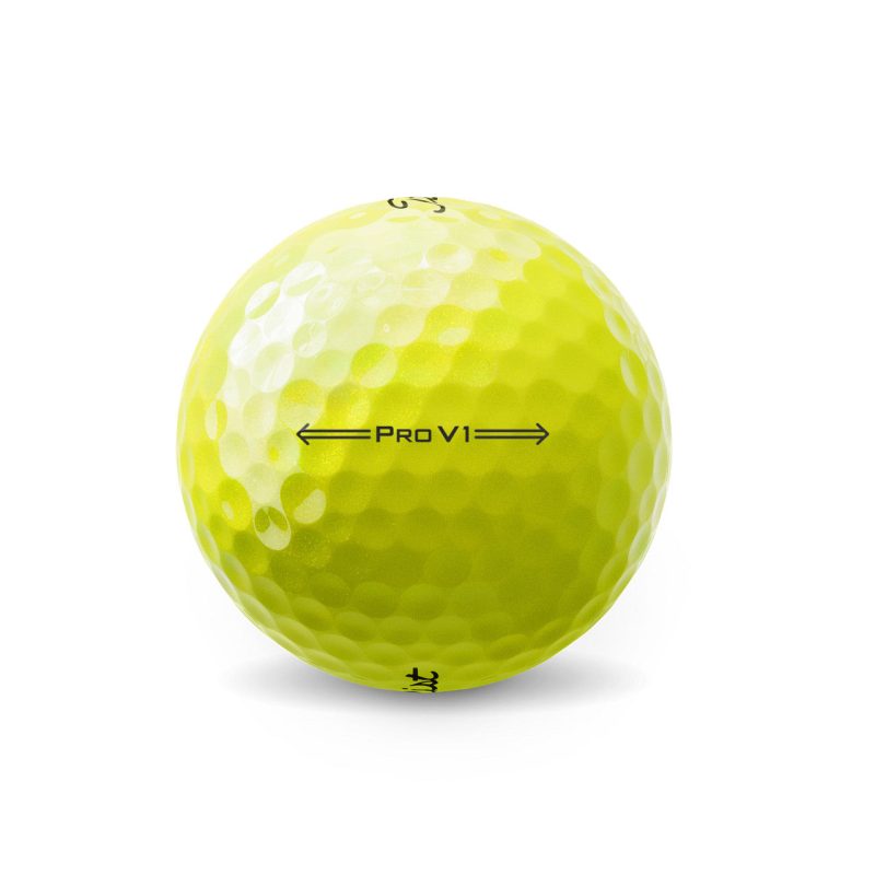 2021 Pro V1 yellow sidestamp